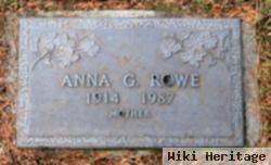 Anna G Rowe