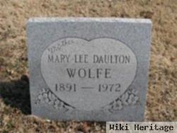 Mary Lee Daulton Wolfe