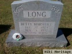 Betty Louise Marshall Long