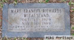 Mary Francis Richards Mccausland