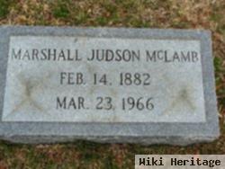 Marshall Judson Mclamb