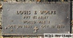 Louis E Wolfe