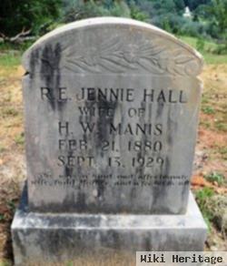 R E "jenny" Hall Manis