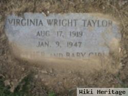 Virginia Wright Taylor