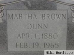 Martha Brown Dunn