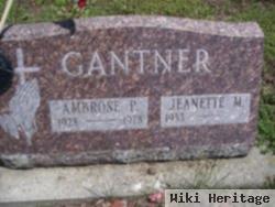 Jeanette Mary Schmitz Gantner Bach