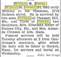 William Martin Disney