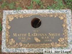 Mattie Ladonna "dee" Smith