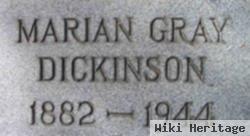 Mary Ann "marian" Gray Dickinson