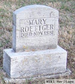 Mary Henriette "marie" Breuer Roettger