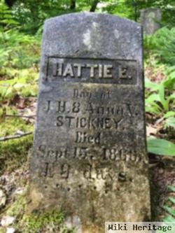 Hattie E Stickney