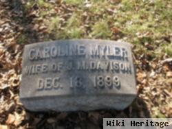 Caroline Annette "callie" Myler Davison