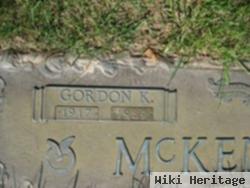 Gordon K Mckenzie