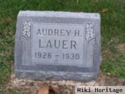 Audrey H Lauer