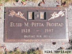 Elsie M Petta Frostad