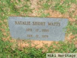 Natalie Short Watts