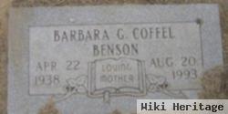 Barbara G. Coffel Benson