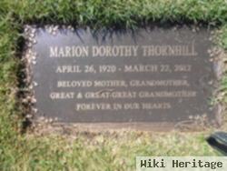 Marion Dorothy Lockwood Thornhill