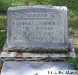 Katherine E. Kimbrough