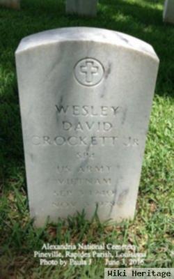 Wesley David Crockett, Jr