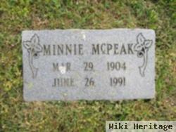 Minnie Mcpeak