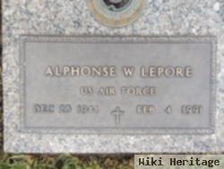 Alphonse W Lepore