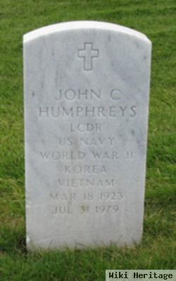 Lcdr John Collis Humphreys