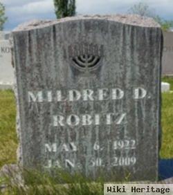 Mildred D Robitz