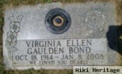 Virginia E. Gaulden Bond