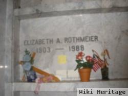 Elizabeth A. Niedecker Rothmeier