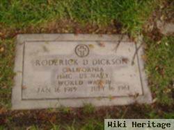 Roderick Duane Dickson