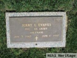 Jerry L Evaves