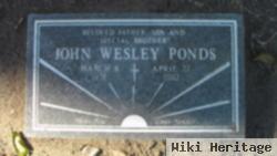 John Wesley Ponds