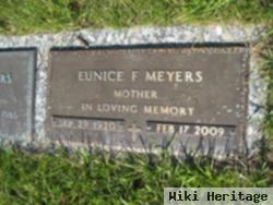 Eunice F Meyers