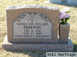 Sandra Ann Williams Browning