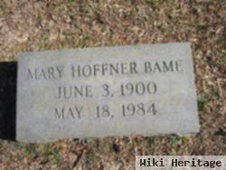 Mary Hoffner Bame