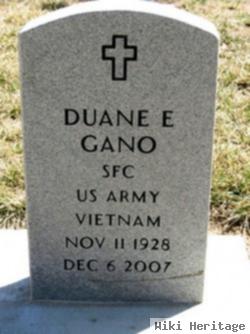 Sgt Duane Edward Gano