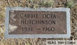 Carrie Octavia Robinson Hutchinson