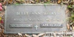 Betty Ann Sefers