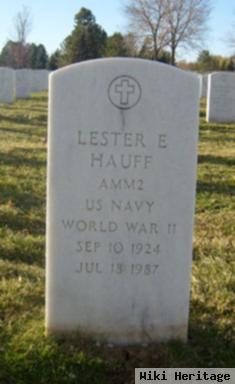 Lester E. Hauff