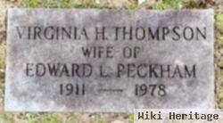 Virginia H Thompson Peckham