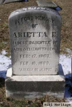 Arietta E. Lewis