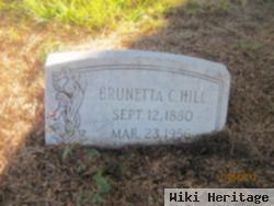 Brunetta C Hill