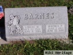 Bertrun P. "bert" Barnes