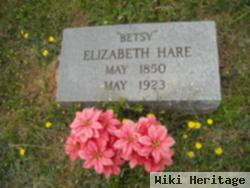 Elizabeth "betsey" Hare