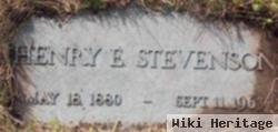 Henry E Stevenson