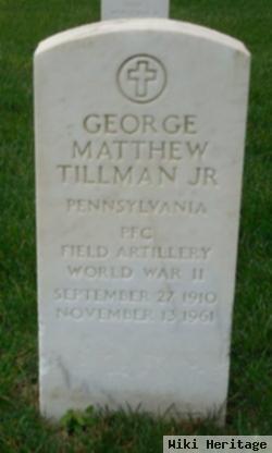 George Matthew Tillman, Jr