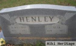 Dick Willard Henley