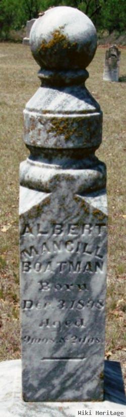 Albert Mancill Boatman