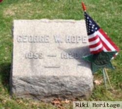 George W Hope